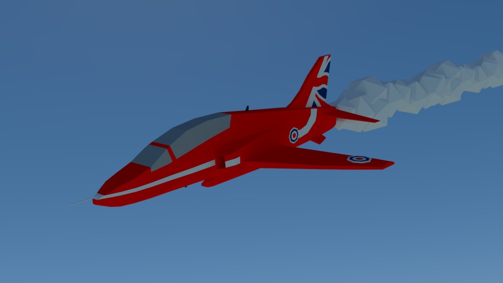 Red arrow plane preview image 1